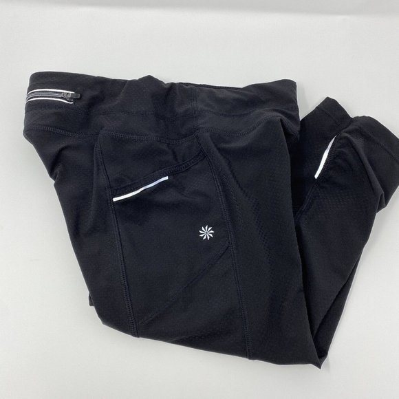 Athleta‎ Stash Pocket Capri Women's Activewear Leggings - Black XS - Picture 6 of 7